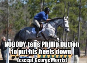 Eventing Nation: George Morris Brings the Heat to Eventers « HORSE ...