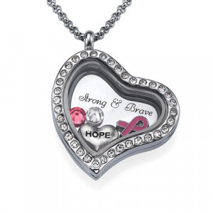 ... you create your very own floating locket? The steps are super simple