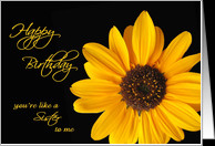 Like a Sister- Sunflower Birthday card - Product #470786