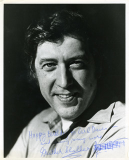 Autographs: GUNTHER SCHULLER - INSCRIBED MUSICAL QUOTATION ON PHOTO ...