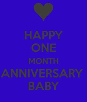 One Month Anniversary Quotes For Him For Husband For Boyfriend For ...