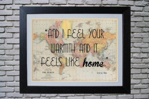 Depeche Mode Love Quote Print Here is the by PrettyLaneBoutique, £4 ...