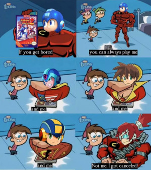 Don’t worry megaman i’m always bored. Im never going to forget you ...
