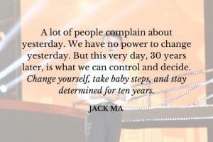 jack ma inspiring quote