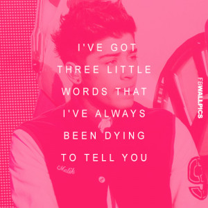 One Direction I Wish Lyrics Quote Zayn Malik Picture