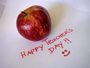 Very Happy Teacher Appreciation Day!