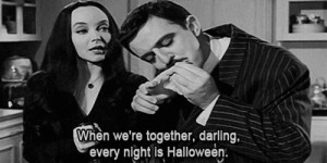 and White quotes creepy weird classic horror TV Halloween show dark ...