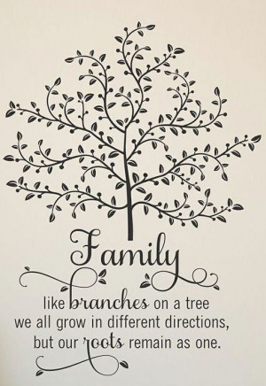 Family Like Branches Quote