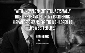 With unemployment still abysmally high, the Obama economy is crushing ...