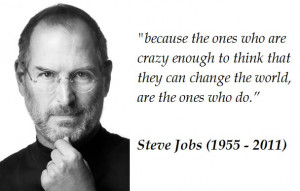 steve jobs quotes | steve jobs quote: Famous Quotes, Changing The ...