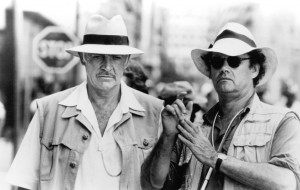 Still of Sean Connery and Bruce Beresford in A Good Man in Africa