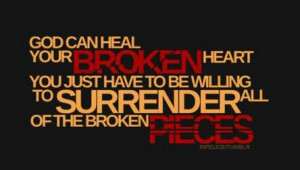 can god heal a broken heart