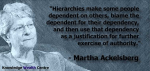 Quote: Hierarchies and dependency