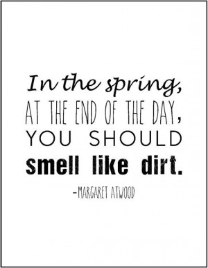 Spring day literary quote minimalist retro by JenniferDareDesigns, $8 ...