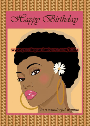 Happy Birthday African American Women