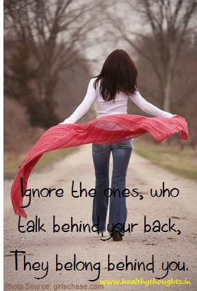 those who talk behind your back quotes