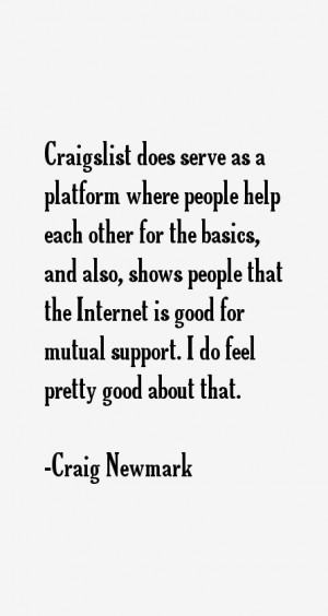 Craig Newmark Quotes & Sayings