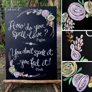 love quote wedding chalkboard love quote wedding chalkboard featuring ...