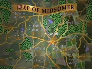 Midsomer County Map