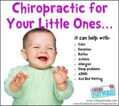 Chiropractic Humor | Chiropractic for kids! #colic #infants # ...