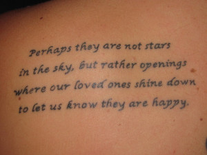 Tattoo. In memory of my mom. She's my shining star.