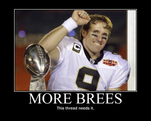 Intimidating Football Face Paint Brees should paint a third,