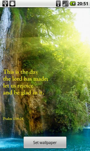 Bible Verse Live Wallpaper - screenshot