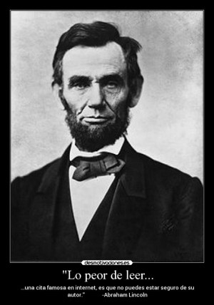PLAGIO de Abraham Lincoln