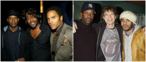 Friendship lenny kravitz Common mick jagger Brandy denzel washington ...
