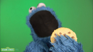 funny nom gifs cookie monster