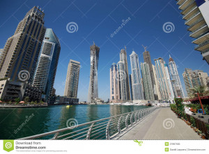Dubai Uae Marina Building