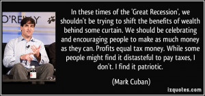 More Mark Cuban Quotes