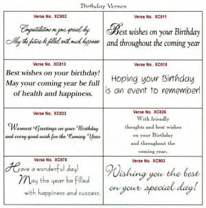 Birthday Cards Inside Message