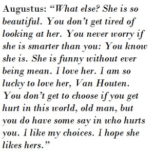 Book Boyfriend #4: Augustus Waters (The Fault in our Stars by John ...