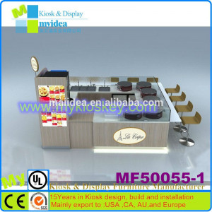 fast food counter mall outdoor fast food kiosk crepe kiosk design
