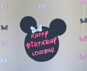 happy birthday disney font