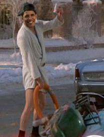 comparison is the scene in Christmas Vacation where Cousin Eddie ...