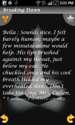 for breaking dawn part 1 fans if you are a breaking dawn book reader