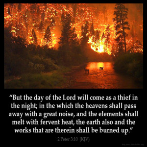 but the day of the lord will come as a thief in the night in the which ...