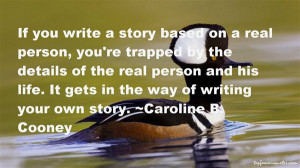 Writing Your Own Story Quotes