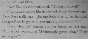 The Titan's Curse. Ow, right in the feels... It breaks my heart every ...