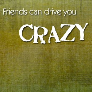 Friends Can Drive You Crazy ~ Bible Quotes