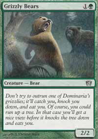 ... Card Game MTG Eighth Edition 8th Single Green Common Grizzly Bears