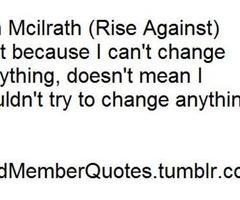 Rise Against Band Quotes