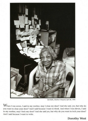 Dorothy West // Writer's spaces