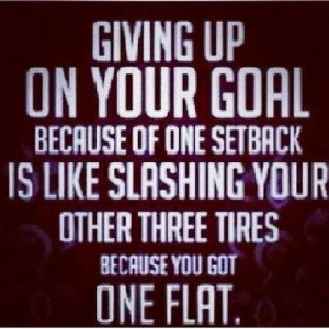 Don't let setbacks stop you #quotes #inspiration #wisdom