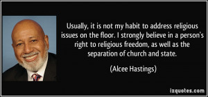 More Alcee Hastings Quotes