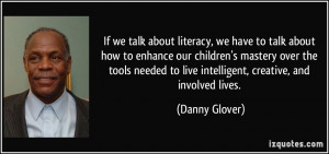 If we talk about literacy, we have to talk about how to enhance our ...