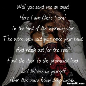 Send Me A Angel - Scorpions #tunewiki