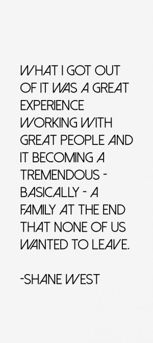 Shane West Quotes amp Sayings